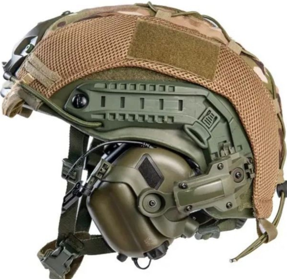 Комплект - Баллистический шлем Fast NTSIIA масло + Наушники EARMOR M31 Харьков - изображение 7
