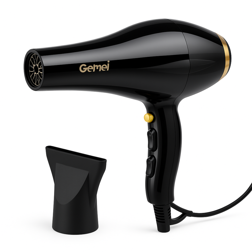 Фен с режимом ионизации Gemei GM 1765 2800 Вт, Женский фен для волос для красивой укладки волос VQ-42 Львов - изображение 11