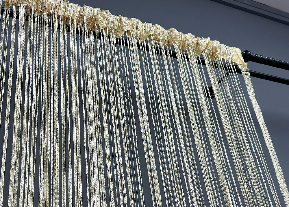 Шторы-нити Rovi Premium с люрексом Кремовый 300х300см 1 шт (61-116) Киев - изображение 8