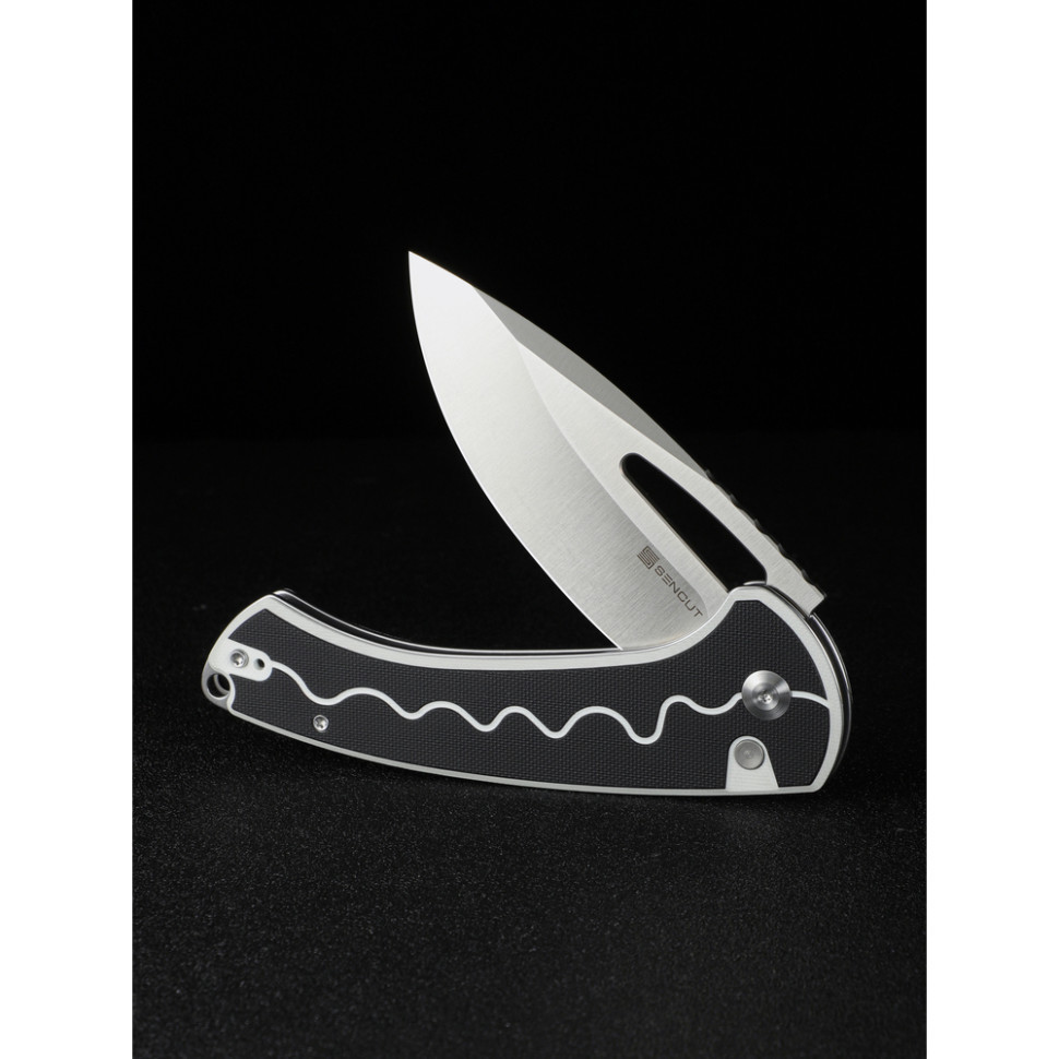 Ніж складаний Sencut Squiggy White/Black S24082A-1 Ровно - изображение 10