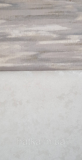 Шпалери вінілові на флізеліні Grandeco Amelia під венеціанську штукатурку структурні пісочні Київ - фото 5