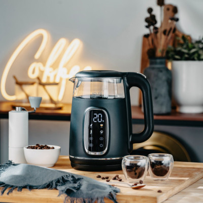 Електрочайник Adler AD 1305 black silver Вінниця - фото 7