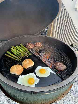 Плита, планча чавунна 23х46x1см для гриля L Big Green Egg 122988 (CIGHL / 104090) Код: 003085 Рівне