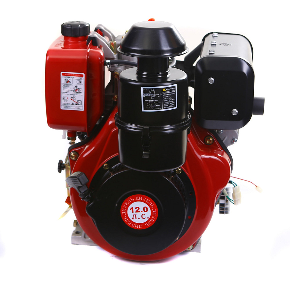 Двигатель дизельный Weima WM188FBE (вал под шпонку) 12 л.с. эл.старт, съемный цилиндр Харьков - изображение 1