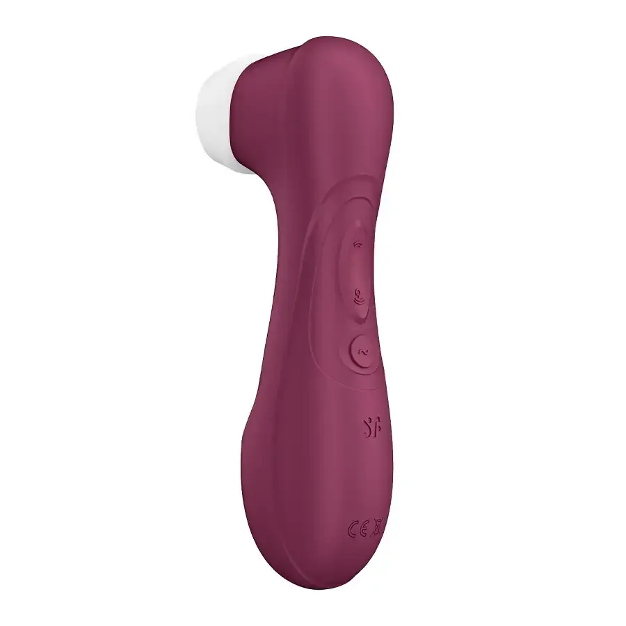 Вакуумний кліторальний стимулятор Satisfyer Pro 2 Generation 3 with Liquid Air Connect App Wіnе Red Львів - фото 4