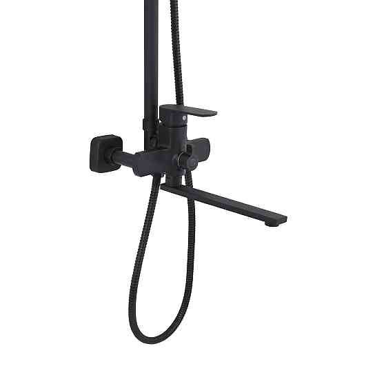 Душевая система для ванны Kroner KRP Armada - SCH067 черная Киев