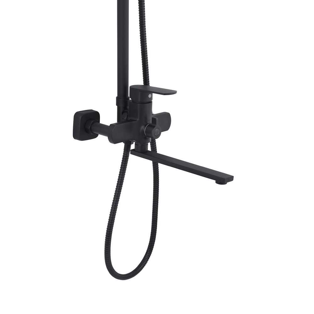 Душова система для ванни Kroner KRP Armada - SCH067 чорна Київ - фото 3