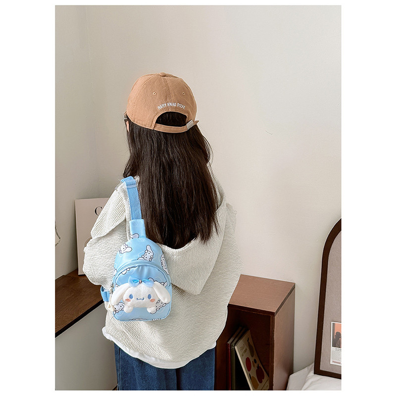 Детская сумка TD-34 Kuromi с аниме через плечо на одно отделение с ремешком Blue Киев - изображение 6