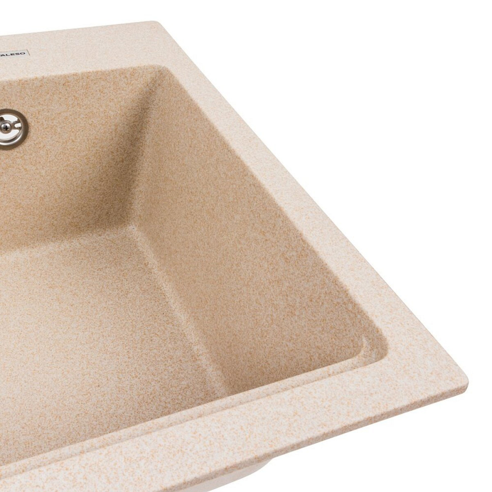 VALESO Гранітна мийка для кухні VALESO NIKA 7545 матова Сафарі Киев - изображение 4