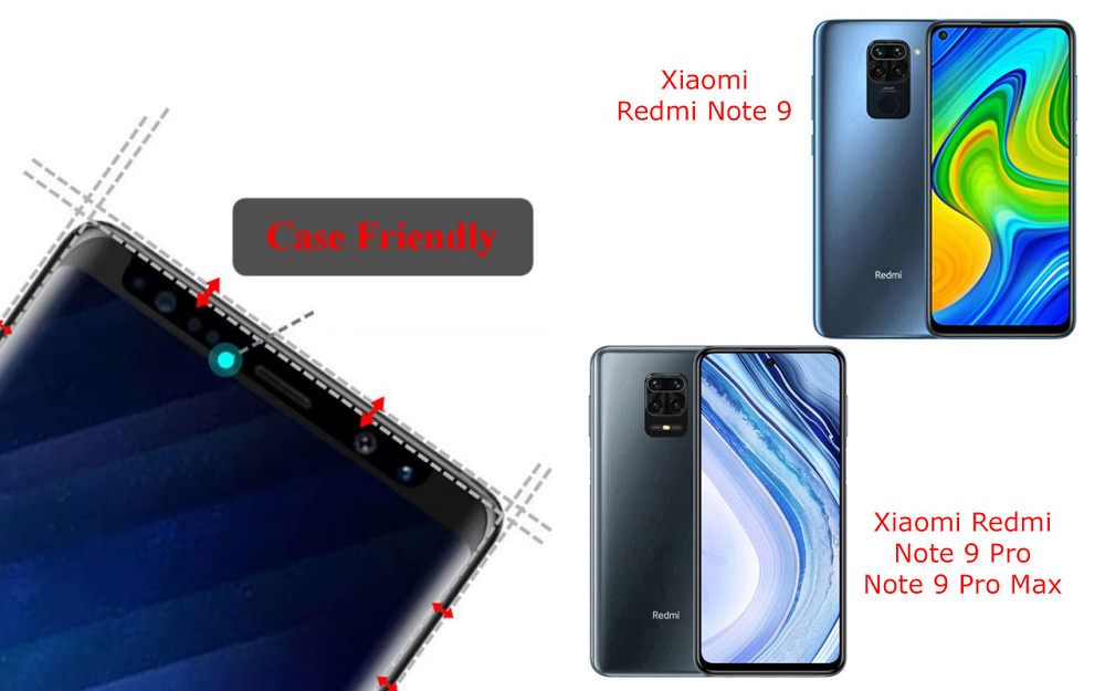 Захисне скло HyperGlass Pro для Xiaomi Redmi Note 9, 9 Pro, 9 Pro Max – максимальна чутливість та захист Київ - фото 4