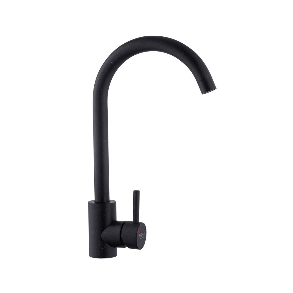 Змішувач для кухні Kroner KRP Edelstahl Klassisch - SCH035 чорний Київ - фото 1