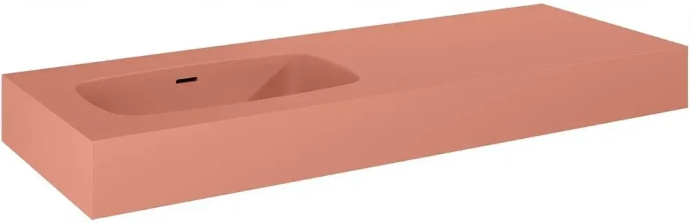 Раковина  Elita Dimple 120Cm Marmur Terra Pink Matt 168875 Київ - фото 1