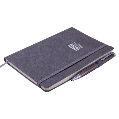 Книга записна Buromax RESPECT А5 96 аркушів крапка, сірий (BM.295308-09) Вінниця - фото 2