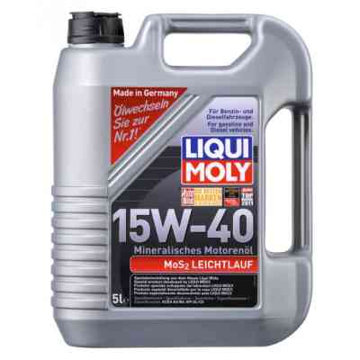 Моторное масло Liqui Moly MoS2 Leichtlauf SAE 15W-40 5л. (2571) Винница