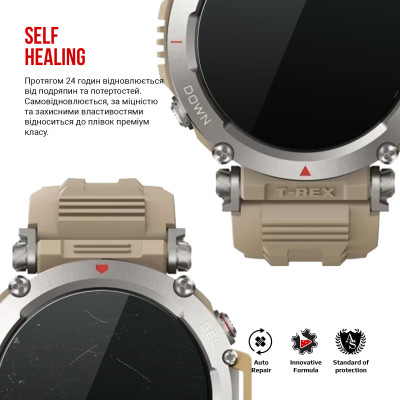 Пленка защитная Armorstandart Amazfit T-Rex Ultra 6 pcs (ARM82523) Винница - изображение 3