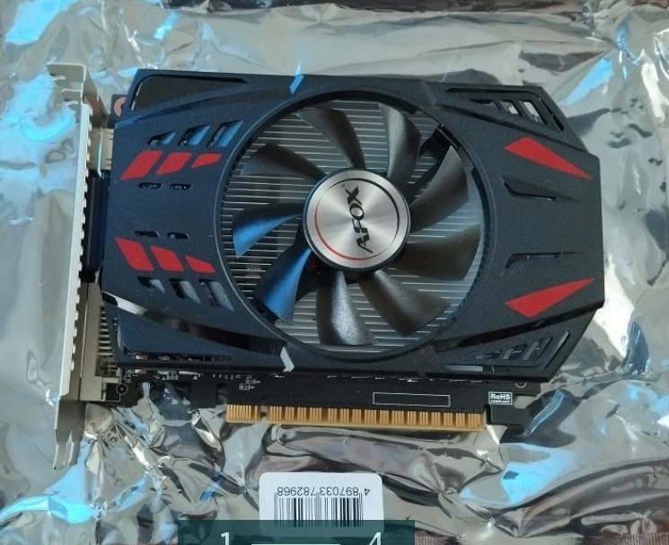 Видеокарта: AFOX GeForce GTX 750Ti. Киев - изображение 1