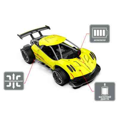 Радіокерована іграшка Sulong Toys Speed racing drift – Aeolus (жовтий, 1:16) (SL-284RHY) Вінниця