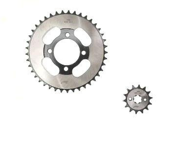 Звезды трансмиссии (пара) мопед Дельта 428-17T + 428-41T Мукачево - изображение 1
