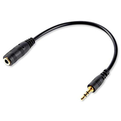 Кабель мультимедийный Jack 3.5mm male/Jack 3.5mm female 1.0m Pro REAL-EL (EL123500041) Винница - изображение 1