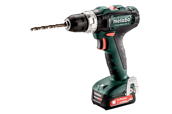 Дриль-Шуруповерт Metabo акумуляторний ударний PowerMaxx SB 12 Коломия - фото 1
