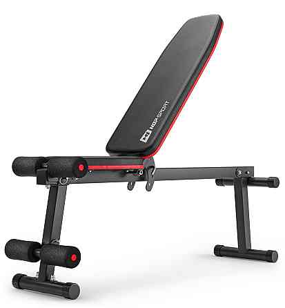 Набір Hop-Sport Premium 105кг з лавою HS-1010 Pro, штангами та гантелями Київ