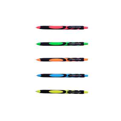 Ручка масляная Buromax автоматическая LIVE TOUCH, RUBBER TOUCH, 0,7 мм, синяя (BM.8270) Винница