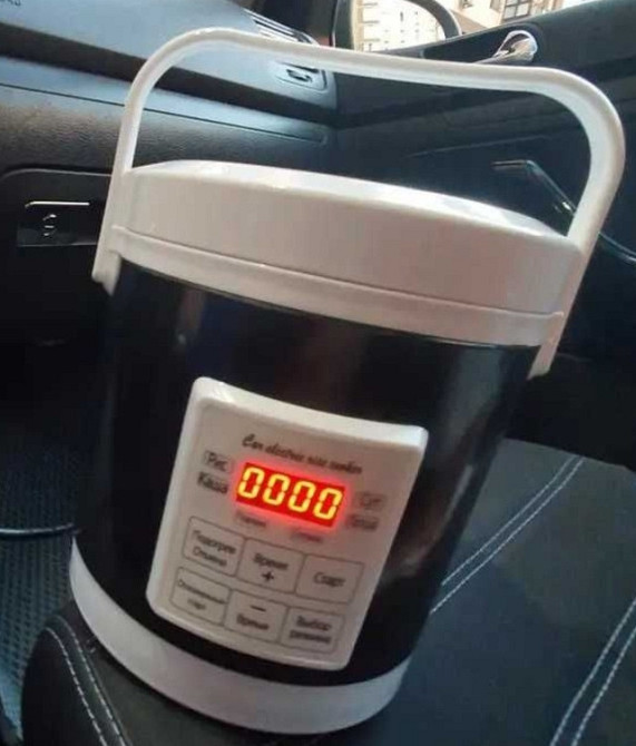 Автомобильная мультиварка 1.6 Литра 12-24 Вольт DMWD в фуру грузовик Харьков - изображение 1