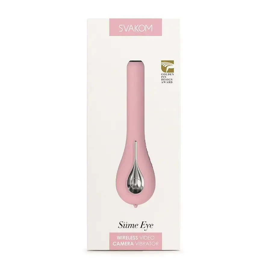 Інтелектуальний вібратор із камерою Svakom Siime Eye Pale Pink Львів - фото 8