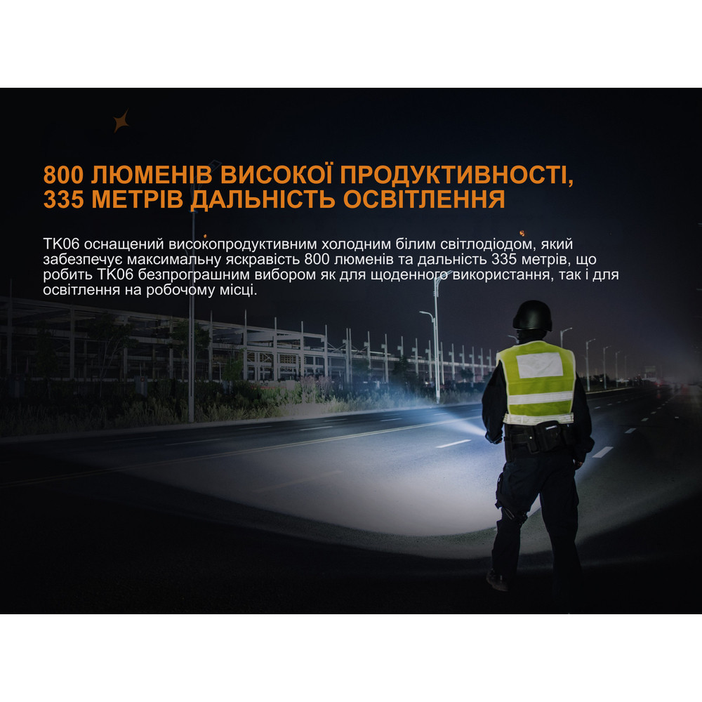 Ліхтар ручний Fenix TK06 Рівне - фото 8