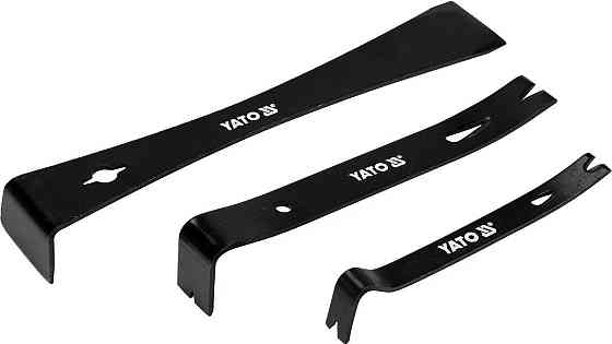 Лом — шкребки YATO 135x 14 мм, 182x 25 мм, 240x 42 мм, 3 шт. [12/48] Одеса