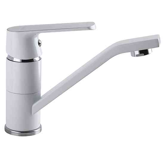 Змішувач для умивальника Globus Lux Laguna GLA-0203MQ-7-WHITE Тернопіль