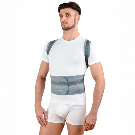 Корректор осанки корсетный с ребрами жесткости Алком 1040 Днепр - изображение 3