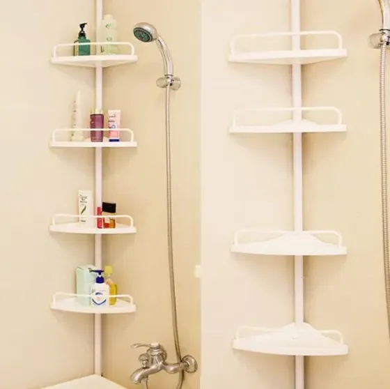 Угловая полка для ванной комнаты Multi Corner Shelf, металлическая Коломыя