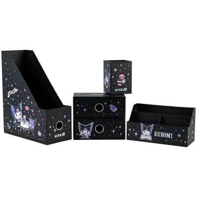 Настільний набір Kite Kuromi 4 предмети, картон (HK25-357) Вінниця