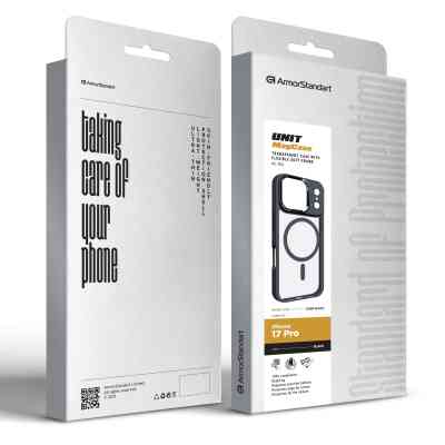 Чохол до мобільного телефона Armorstandart Unit MagCase Apple iPhone 17 Pro Black (ARM86289) Вінниця