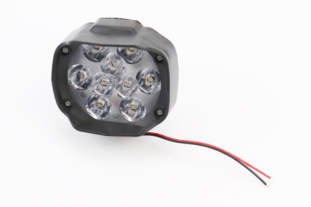 Фара додаткова світлодіодна вологозахисна - 9 LED, (77*64mm) з кріпленням Бершадь - изображение 1