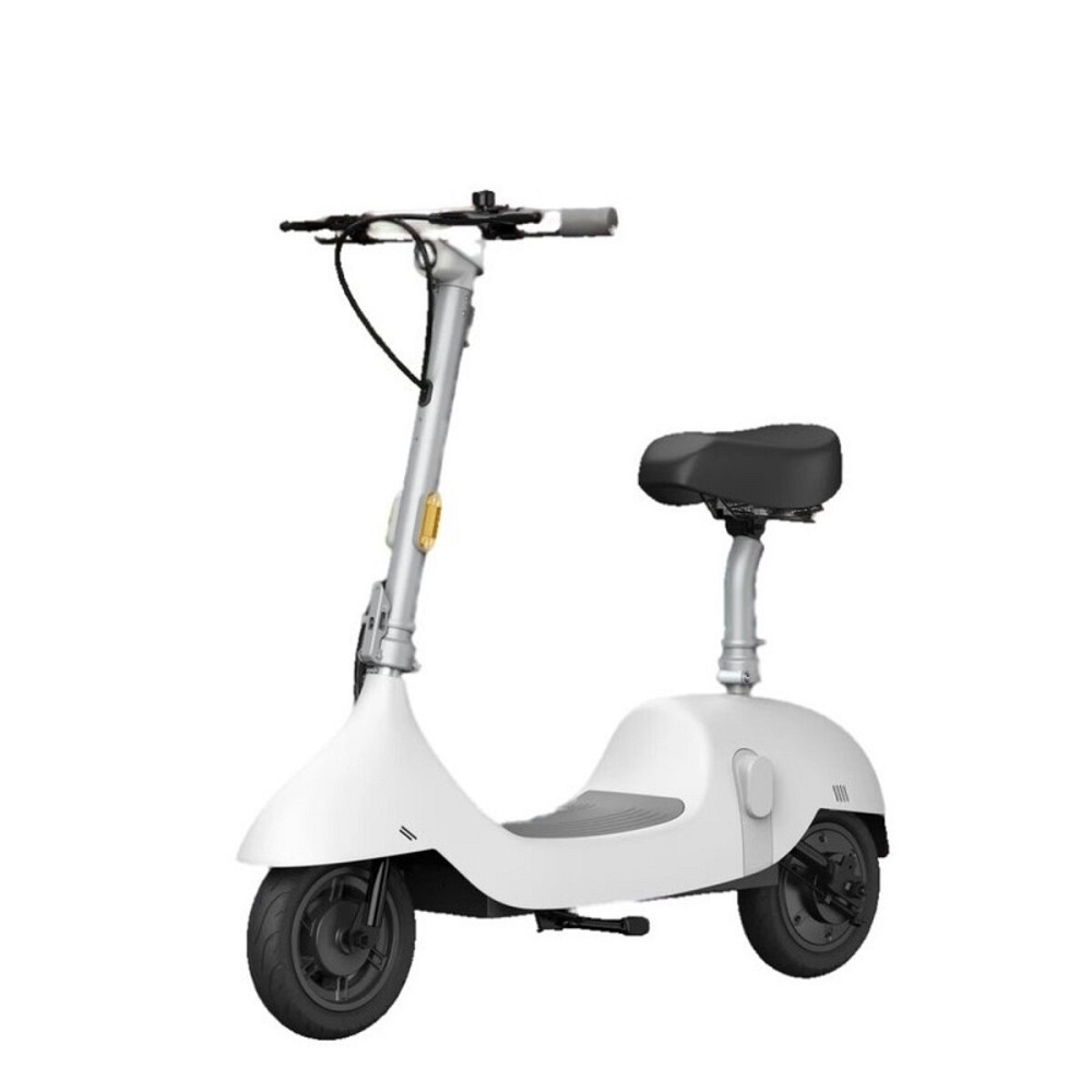 Електросамокат з сидінням OKAI Ceetle PRO EA10C White 10', 350(900)W, 25Km/h, 10,4Ah, 55Km, 20%, NFC, App.29kg (EA10C-W) Киев - изображение 1