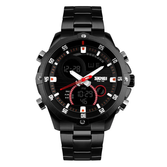 Мужские наручные часы Skmei 1146 Черный Киев