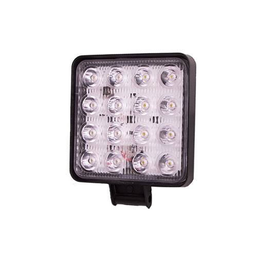 Рабочая светодиодная фара WLP-48S1F5 SPOT 16Led 3W, 48W, 6000K, 10-30V, 108x108x50мм Харьков - изображение 1
