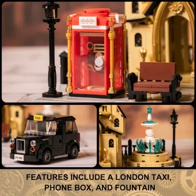 Конструктор Pantasy Original - Steampunk Парк Годинникова вежа в стилі стімпанк (85008) Вінниця