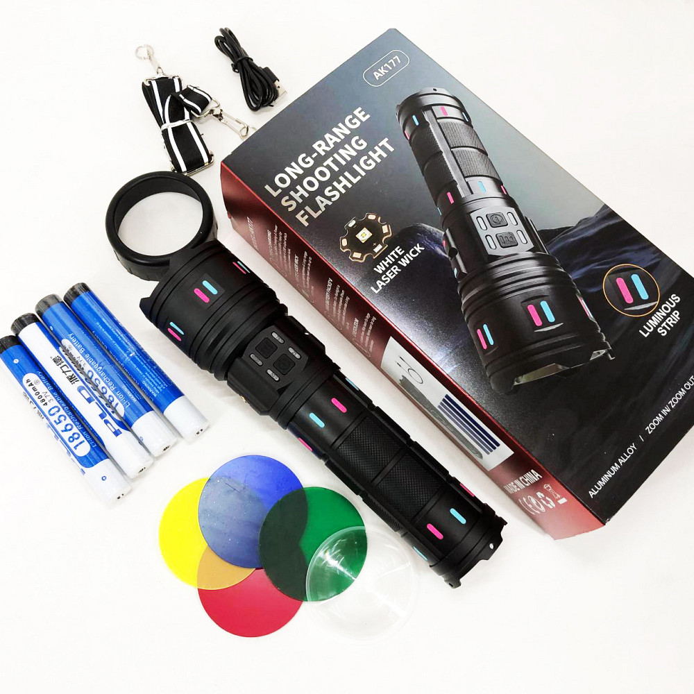 Точечный ручной фонарь AK177, Фонарь для дома с зарядкой от розетки Фирменный ручной JA-95 Львов - изображение 6