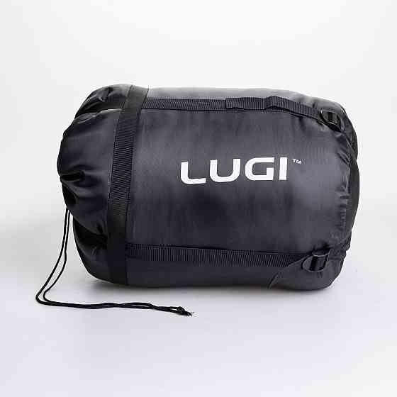 Lugi Всесезонний спальний мішок-ковдра з капюшоном 210х70 см Хакі LU-010 Коломия