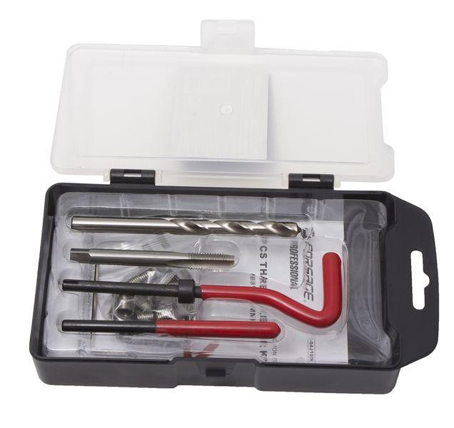 Набір пристосувань та футорок для відновлення різьблення М10*1,25 15пр., в кейсі Одеса - фото 1