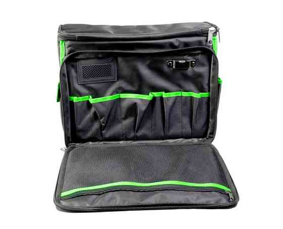 Сумка для инструментов монтерская MASTERTOOL 400х180х310 мм 30 карманов 1680 DEN 79-1936 Ровно