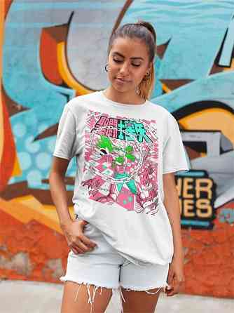 Футболка з аніме принтом Саінт Сеійа Аніме Косплай оверсайз (S/M/L) Чорний AnimeJ0197 Дніпро