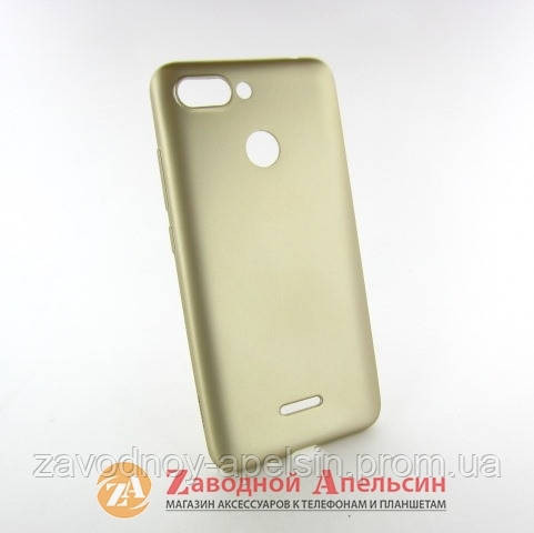 Xiaomi Redmi 6 6A защитный чехол Rock gold Одесса - изображение 2