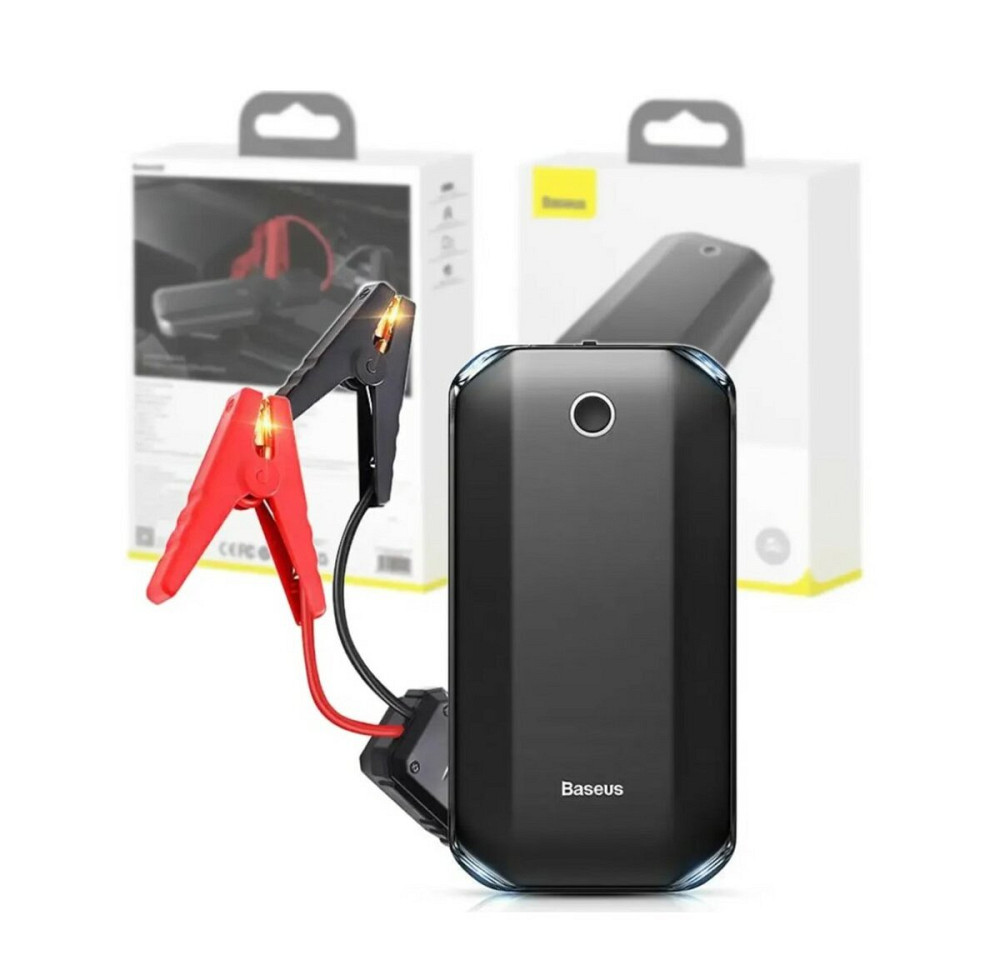 Автомобільний пуско-зарядний пристрій Baseus Super Energy Car Jump Starter Black Киев - изображение 5