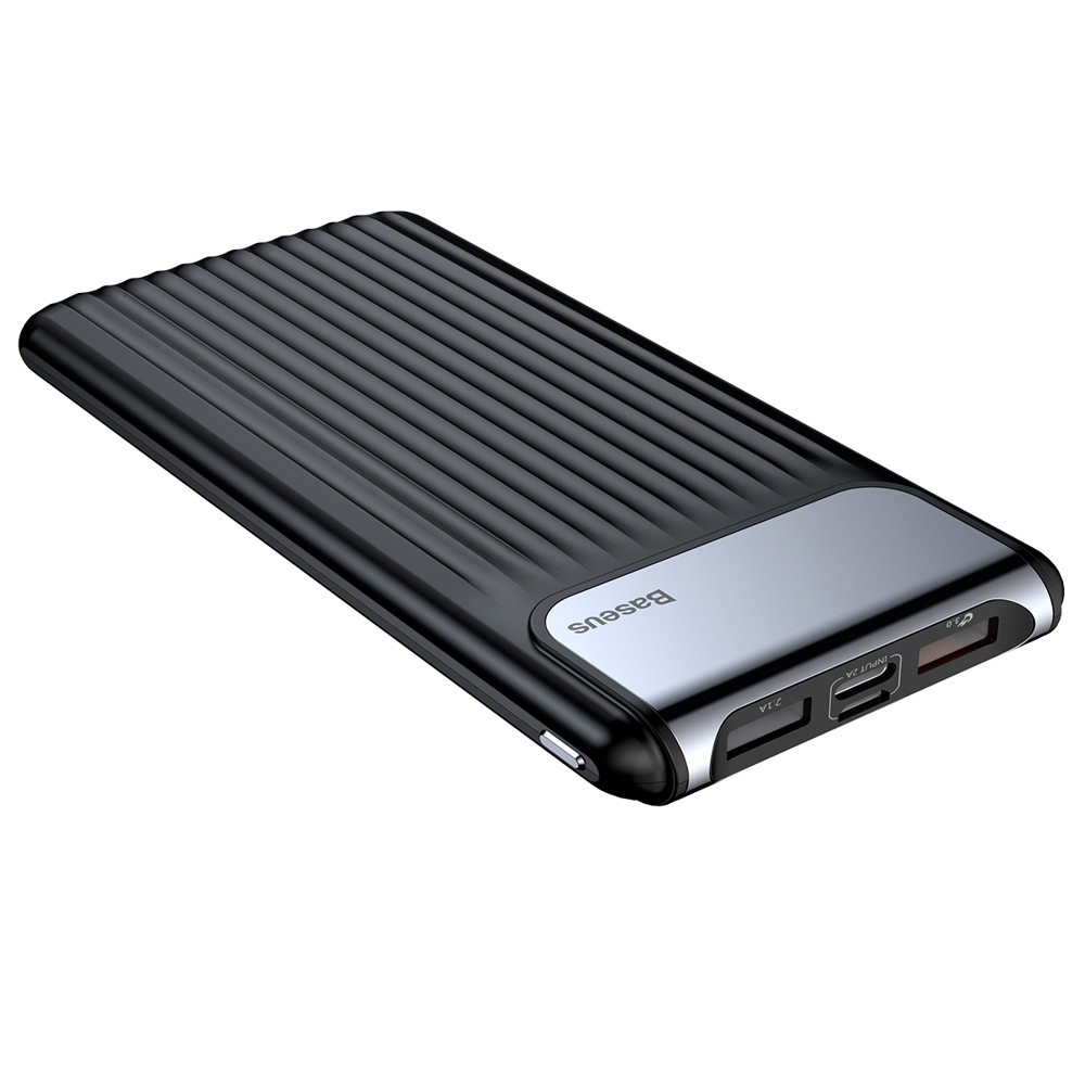 Зарядное устройство Power Bank Baseus Thin Digital Power Bank 10000mAh Black (PPYZ-C01) Киев - изображение 3
