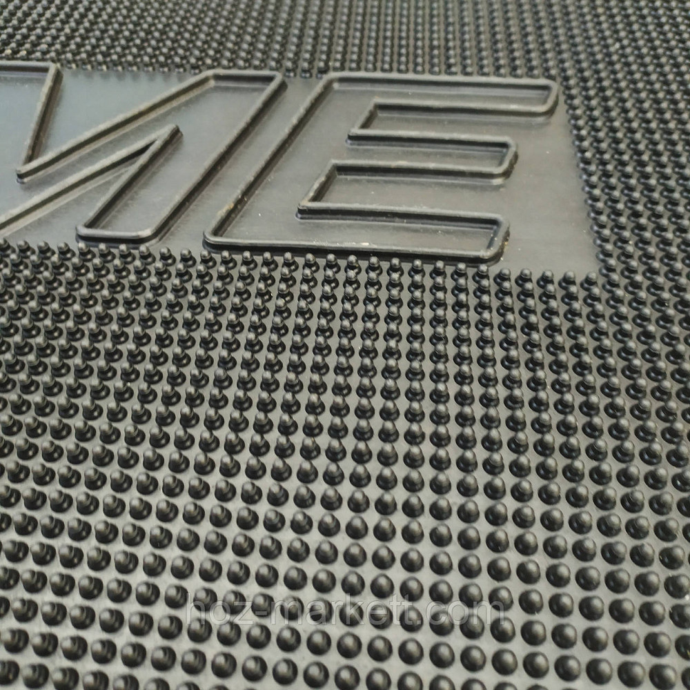 Килимок гумовий Велком напівкруглий розмір 90 см х 60 см Харків - фото 7