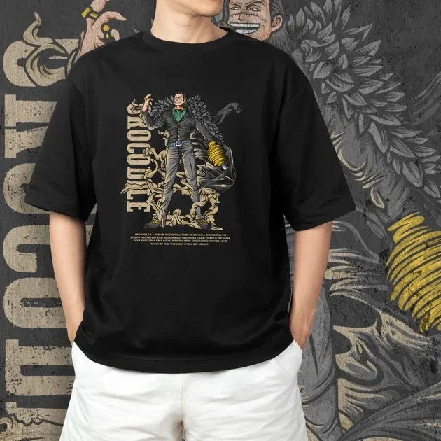 Футболка для підлітка хлопчика з принтом Ван Пис Crocodile Розмір 160 Anime10234 Дніпро - фото 4